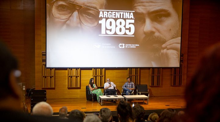Se proyectó el film “Argentina, 1985” en el Centro Cultural de la Ciencia