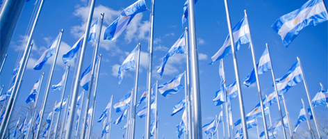 Banderas argentinas