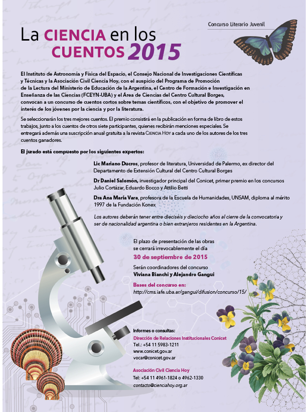 Ciencia en los cuentos 2015