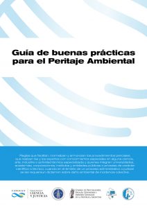 Guía de buenas prácticas para el peritaje ambiental